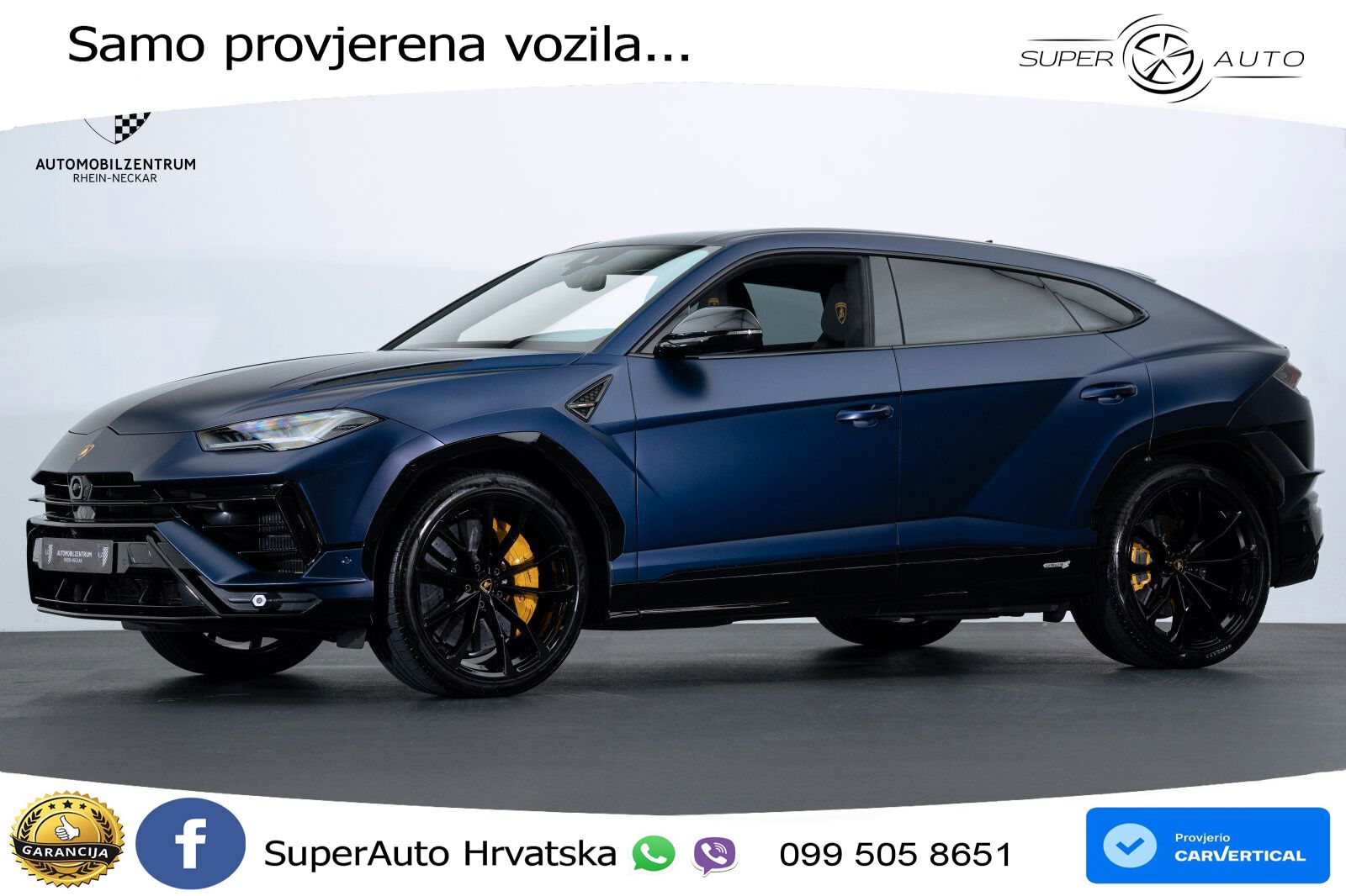 Lamborghini Urus S 4.0 V8 (666 KS) 4WD Automatic LED+GR SJED+ACC