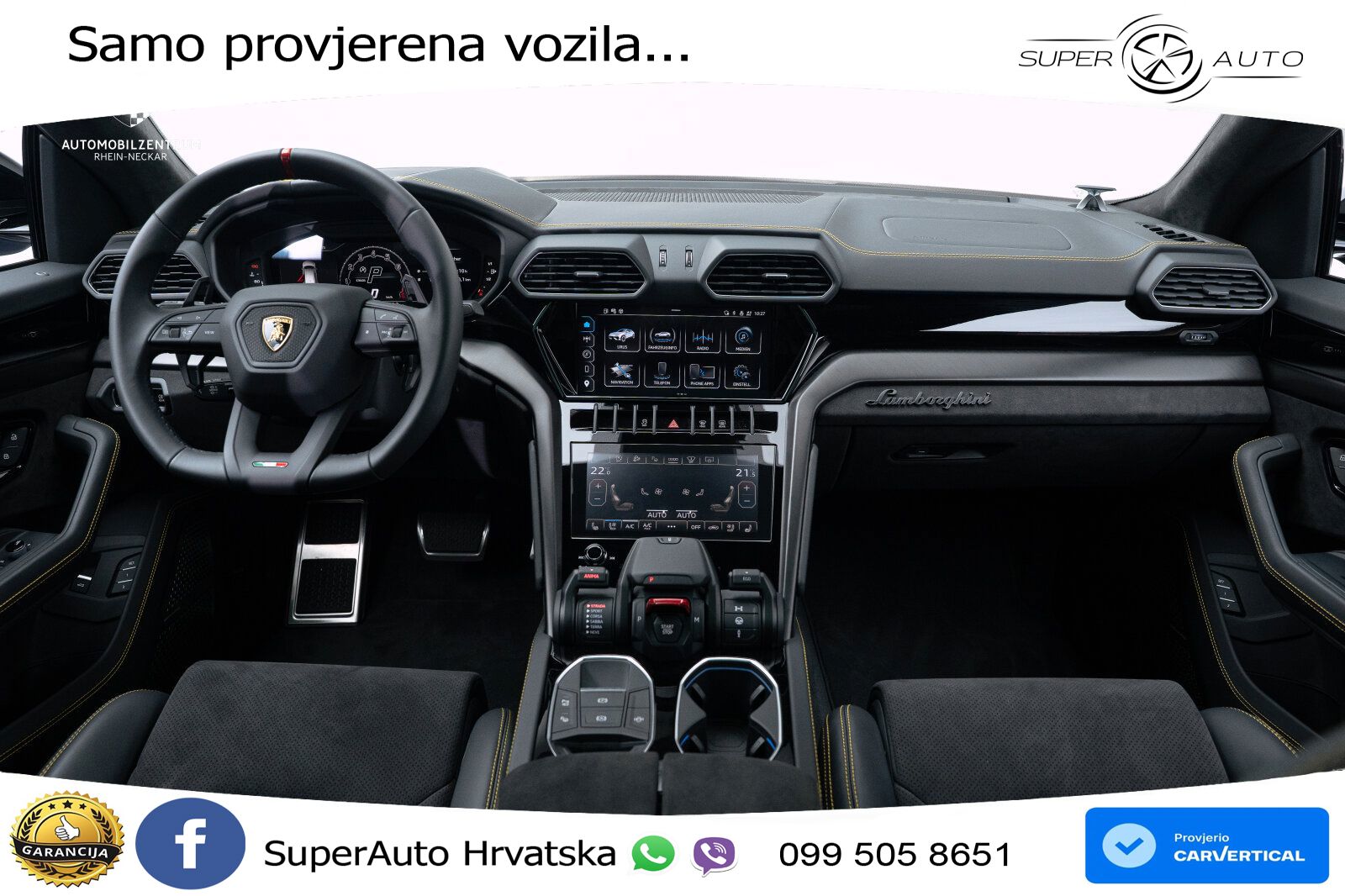 Lamborghini Urus S 4.0 V8 (666 KS) 4WD Automatic LED+GR SJED+ACC
