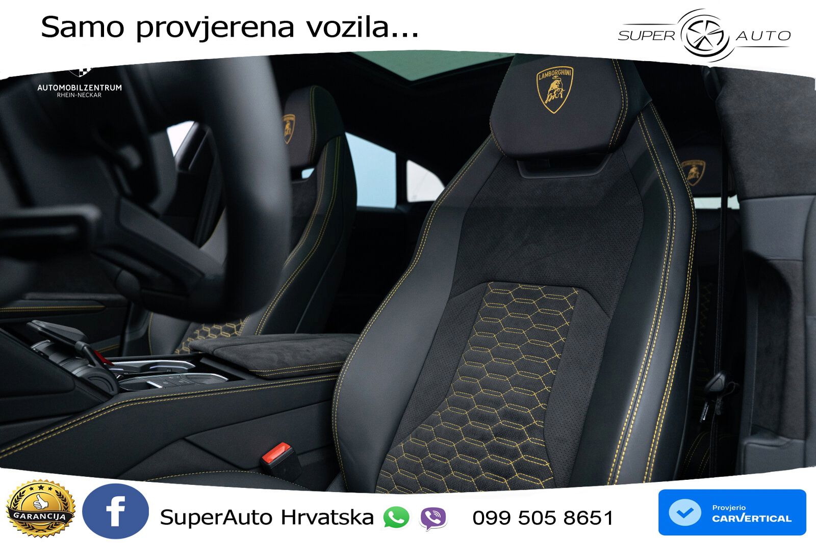 Lamborghini Urus S 4.0 V8 (666 KS) 4WD Automatic LED+GR SJED+ACC