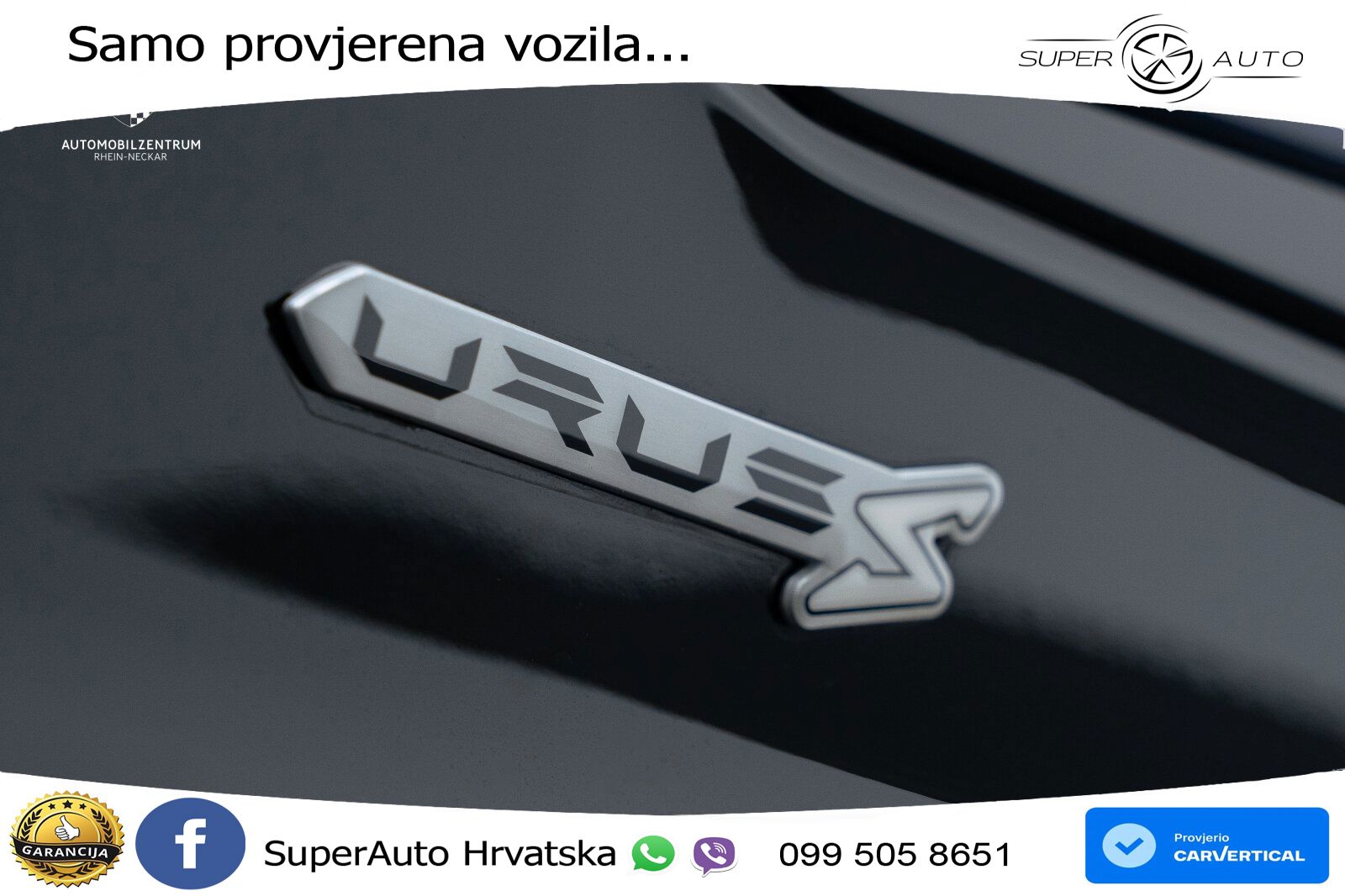Lamborghini Urus S 4.0 V8 (666 KS) 4WD Automatic LED+GR SJED+ACC