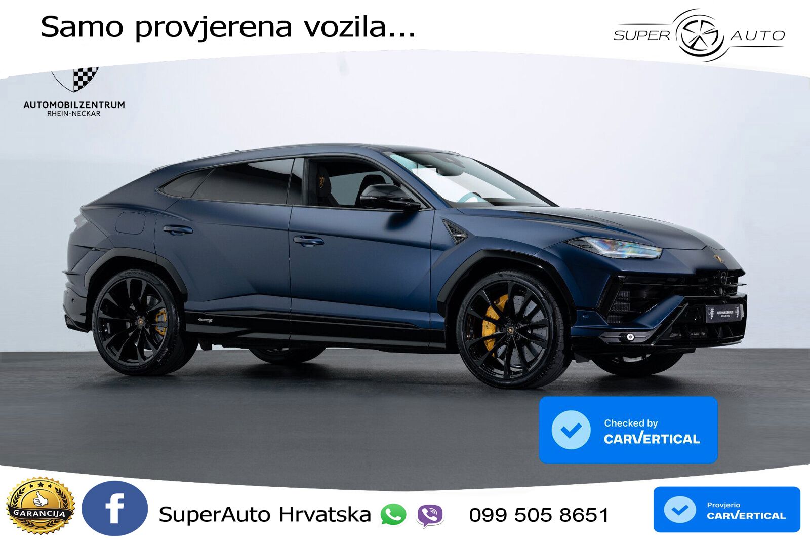 Lamborghini Urus S 4.0 V8 (666 KS) 4WD Automatic LED+GR SJED+ACC