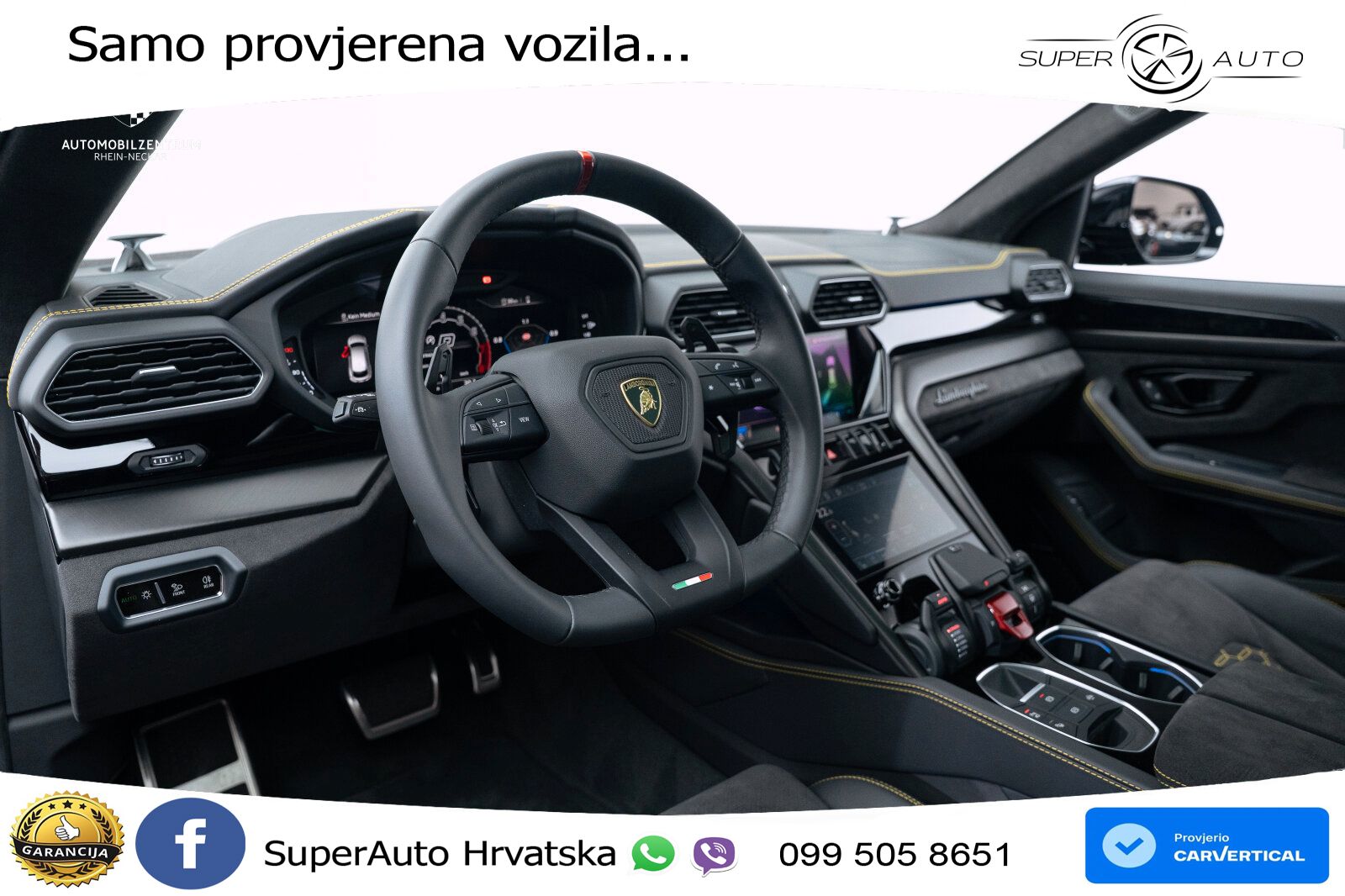 Lamborghini Urus S 4.0 V8 (666 KS) 4WD Automatic LED+GR SJED+ACC