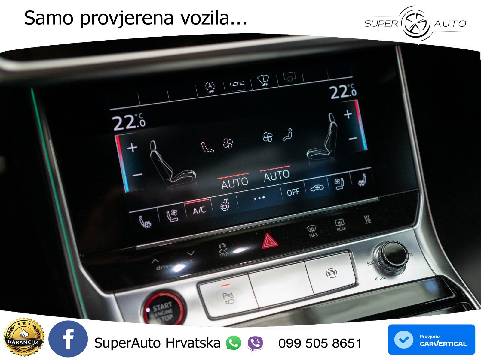 Audi RS6 Avant 4.0 TFSI V8 performance (630 KS)  quattro tiptronic ACC+HEAD+4xGR SJED+360+PANO