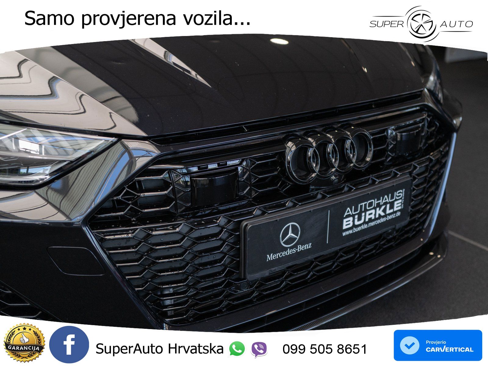 Audi RS6 Avant 4.0 TFSI V8 performance (630 KS)  quattro tiptronic ACC+HEAD+4xGR SJED+360+PANO