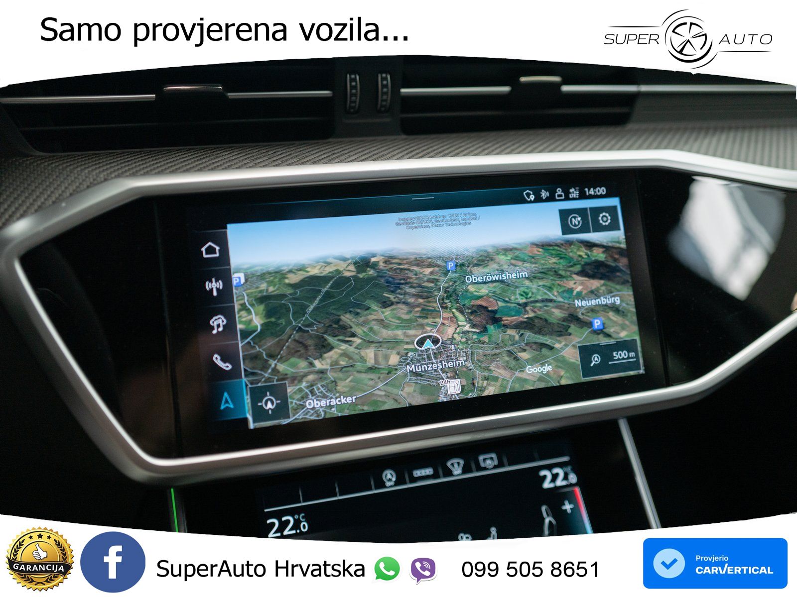 Audi RS6 Avant 4.0 TFSI V8 performance (630 KS)  quattro tiptronic ACC+HEAD+4xGR SJED+360+PANO