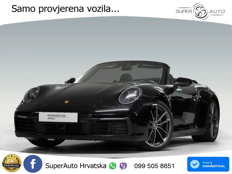 Porsche 911 Carrera Cabriolet 3.0 (385 KS) PDK LED+GR SJED+ACC
