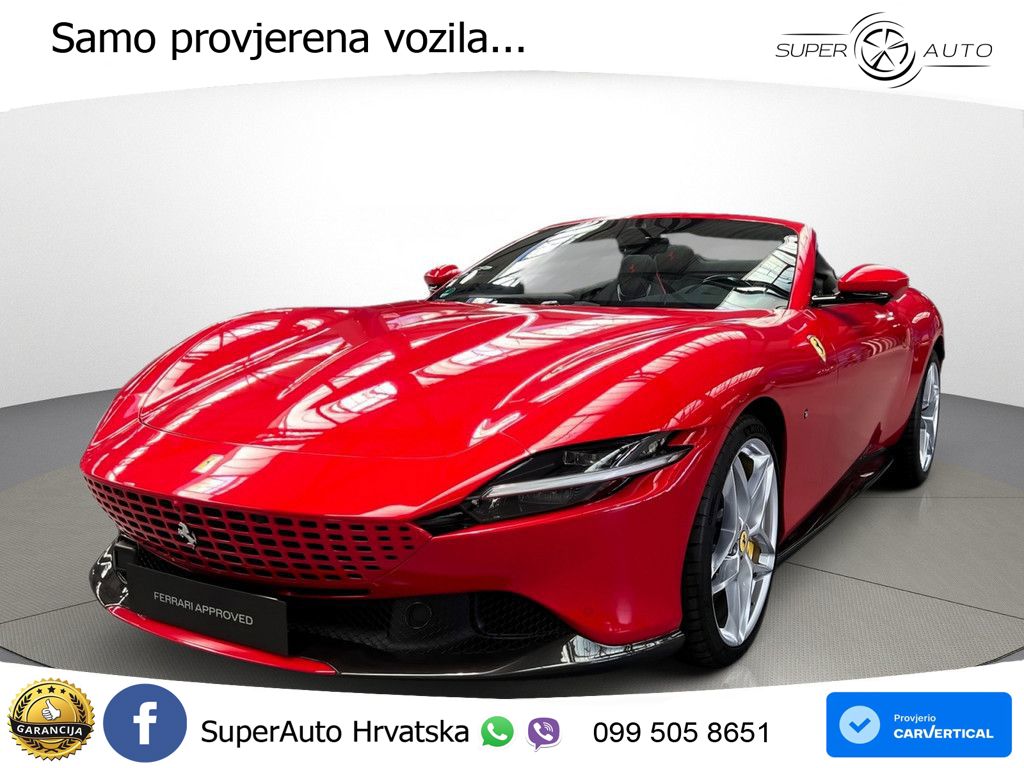 Ferrari Roma Spider 3.9 V8 (620 KS) F1 DCT MATRIX+GR SJED+KAM