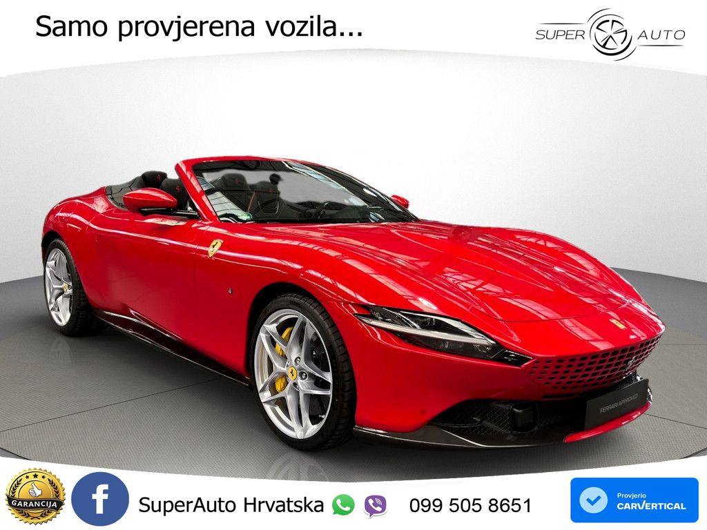 Ferrari Roma Spider 3.9 V8 (620 KS) F1 DCT MATRIX+GR SJED+KAM