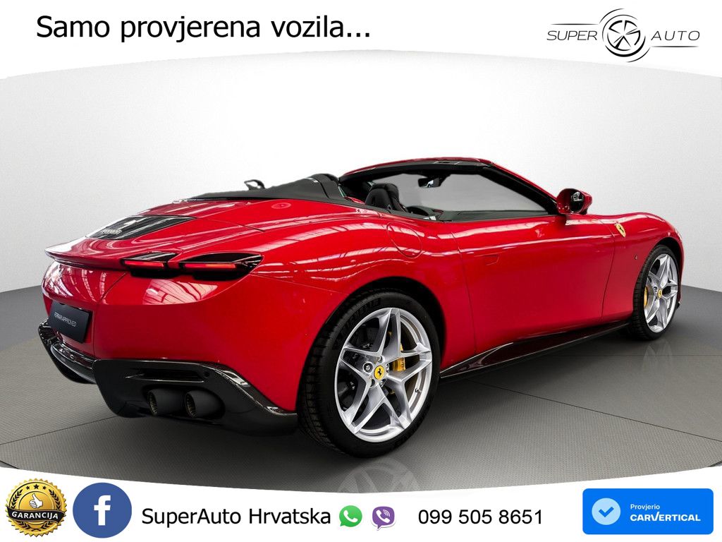 Ferrari Roma Spider 3.9 V8 (620 KS) F1 DCT MATRIX+GR SJED+KAM