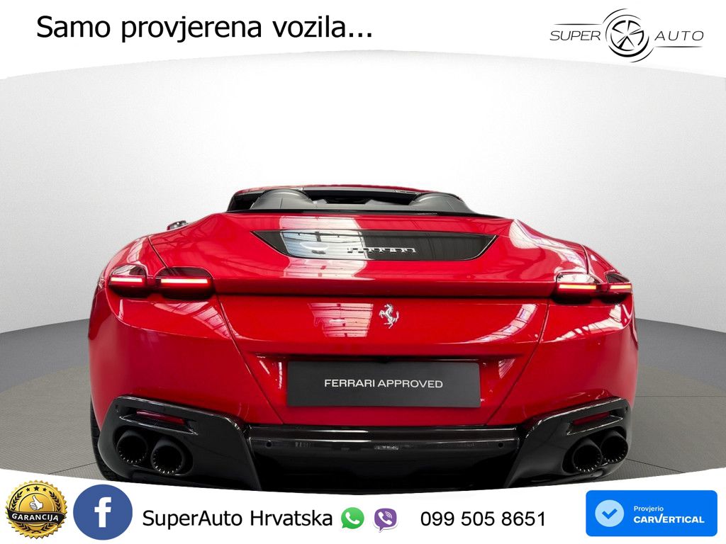 Ferrari Roma Spider 3.9 V8 (620 KS) F1 DCT MATRIX+GR SJED+KAM