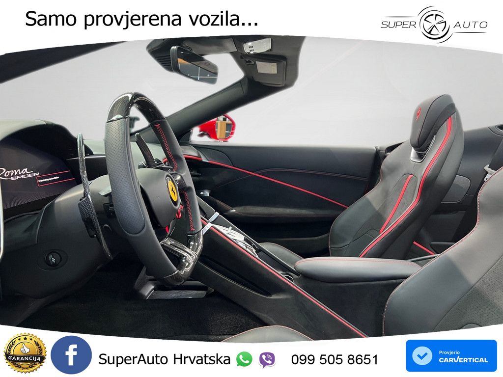 Ferrari Roma Spider 3.9 V8 (620 KS) F1 DCT MATRIX+GR SJED+KAM