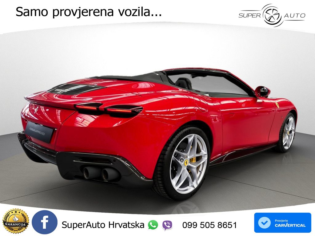 Ferrari Roma Spider 3.9 V8 (620 KS) F1 DCT MATRIX+GR SJED+KAM