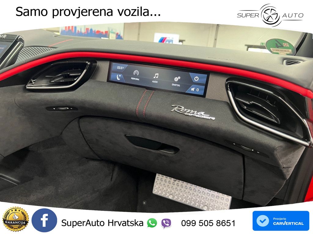Ferrari Roma Spider 3.9 V8 (620 KS) F1 DCT MATRIX+GR SJED+KAM