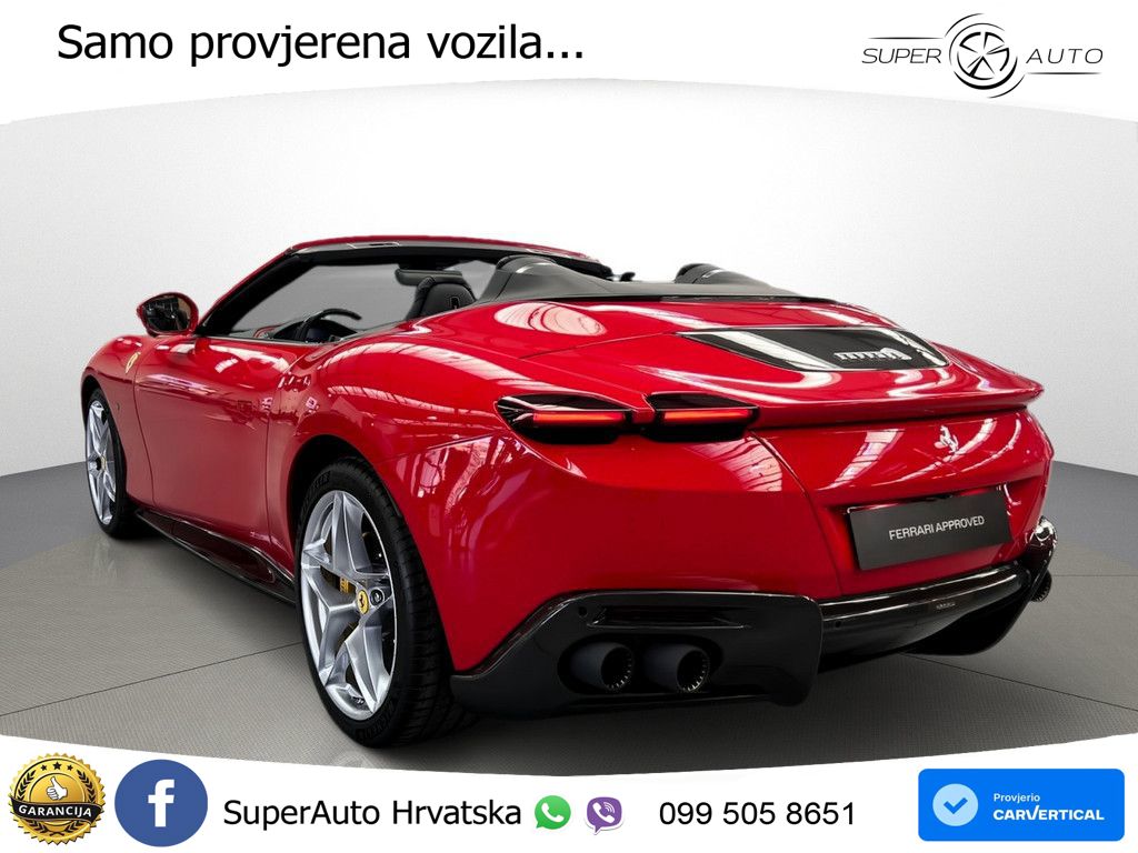 Ferrari Roma Spider 3.9 V8 (620 KS) F1 DCT MATRIX+GR SJED+KAM