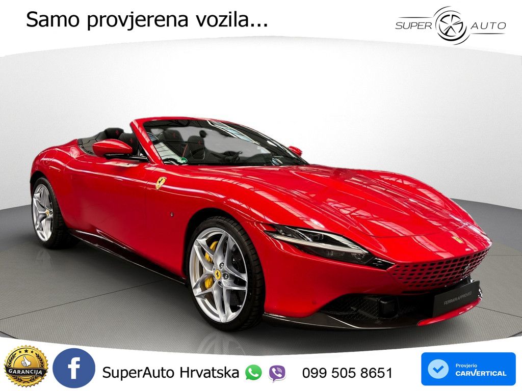 Ferrari Roma Spider 3.9 V8 (620 KS) F1 DCT MATRIX+GR SJED+KAM