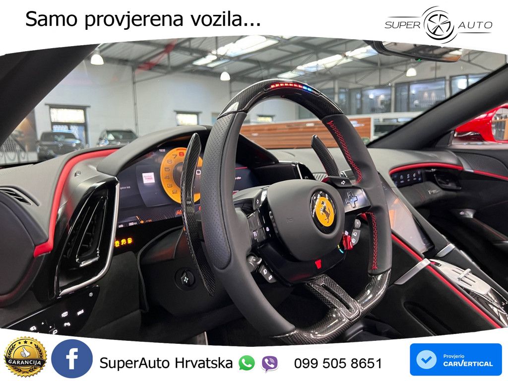 Ferrari Roma Spider 3.9 V8 (620 KS) F1 DCT MATRIX+GR SJED+KAM