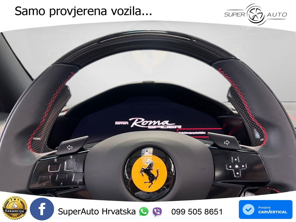 Ferrari Roma Spider 3.9 V8 (620 KS) F1 DCT MATRIX+GR SJED+KAM