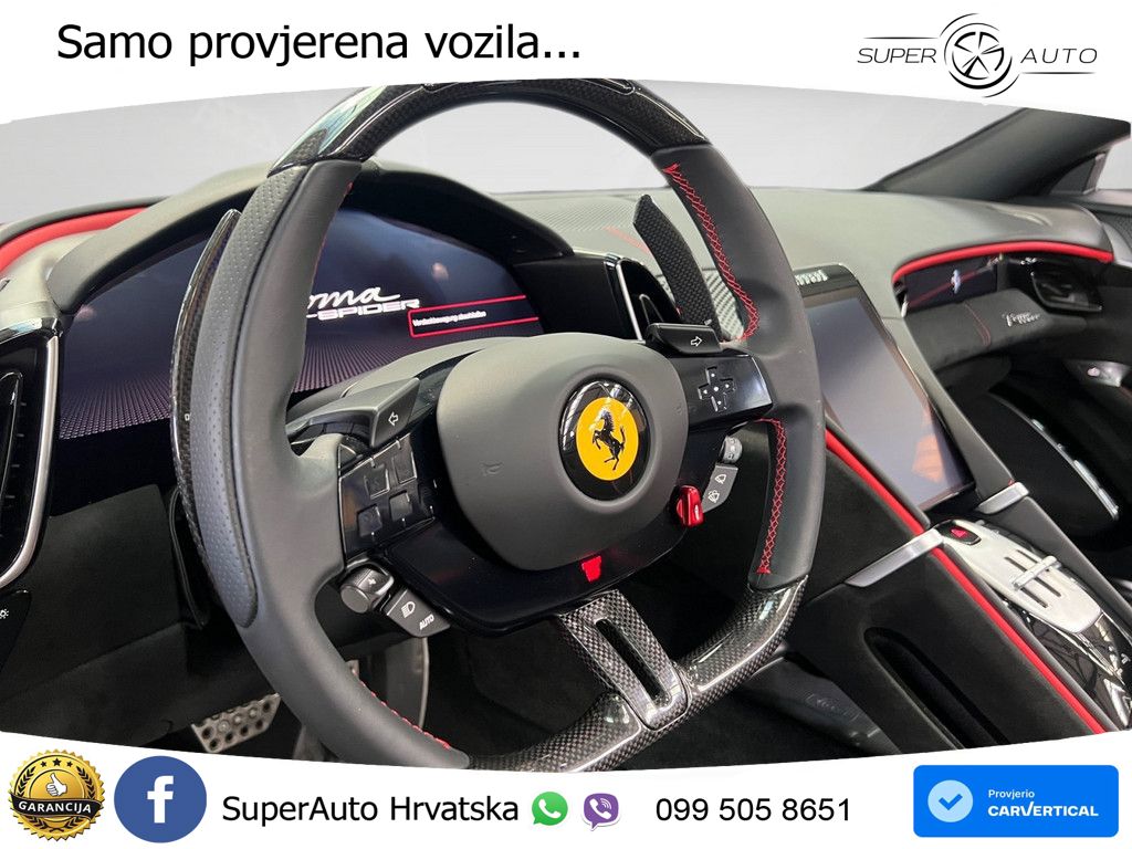 Ferrari Roma Spider 3.9 V8 (620 KS) F1 DCT MATRIX+GR SJED+KAM