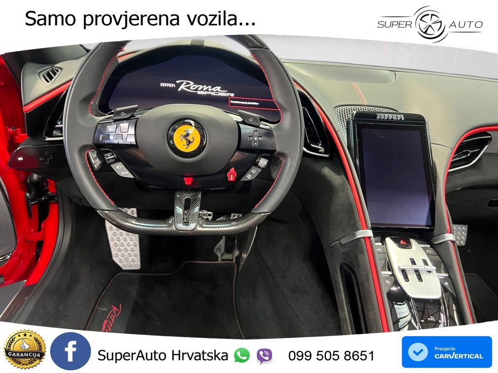 Ferrari Roma Spider 3.9 V8 (620 KS) F1 DCT MATRIX+GR SJED+KAM