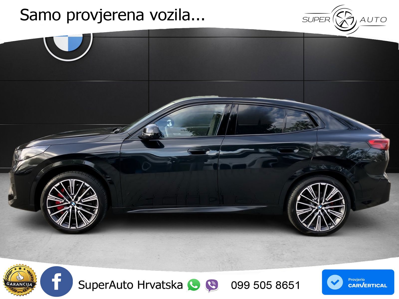 BMW iX2 66.5 kWh (313 KS) xDrive30 M Sport LED+GR SJED+ACC