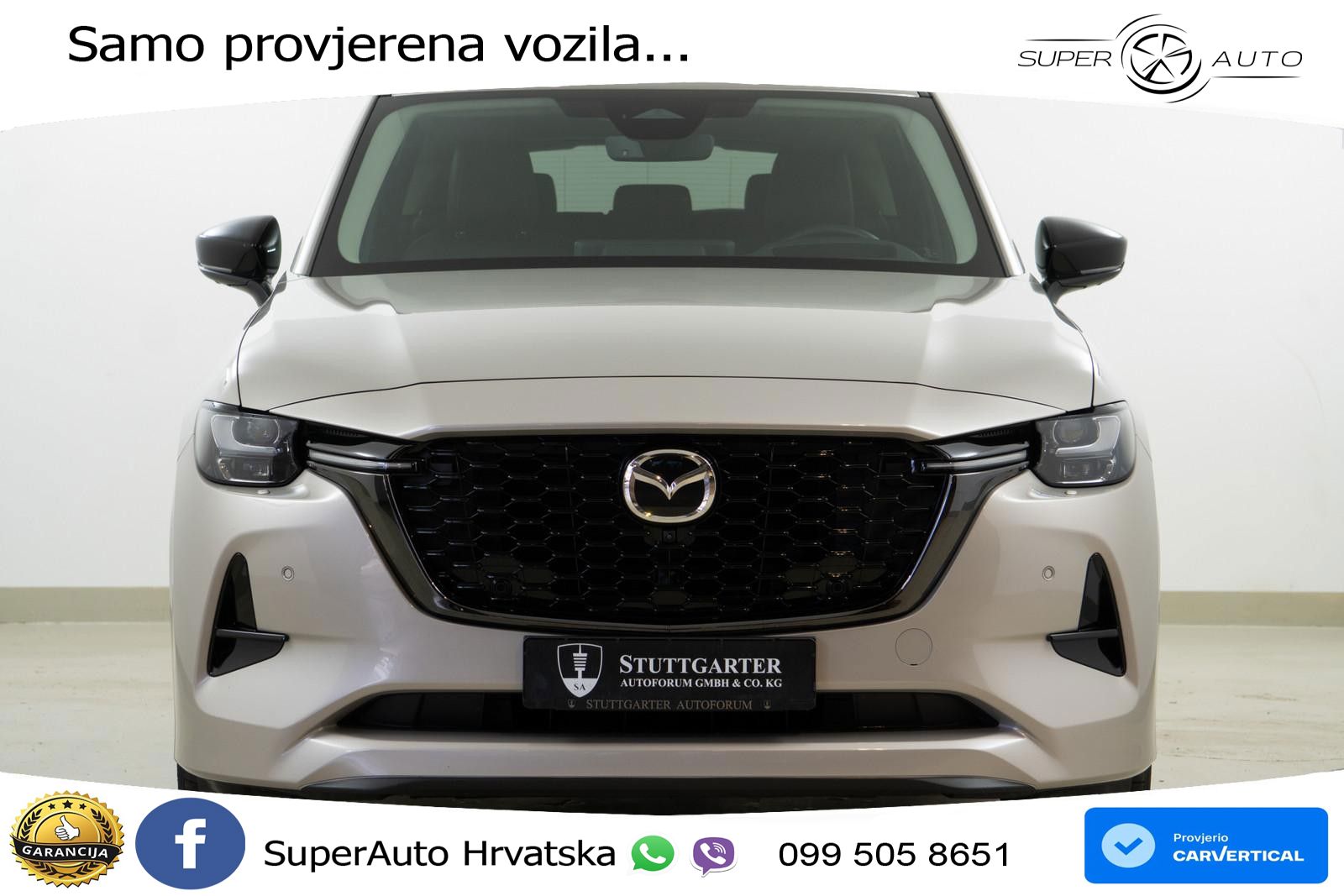 Mazda CX-60 3.3 e-Skyactiv D (254 KS) AWD Automatic LED+GR SJED+ACC