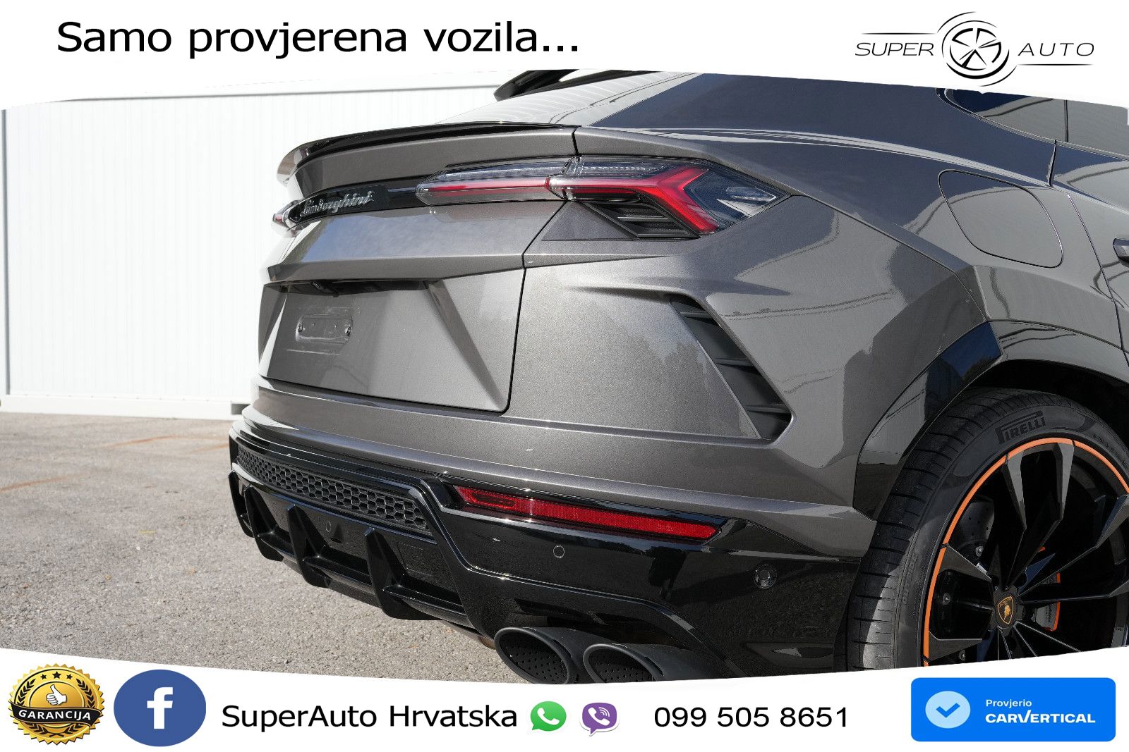 Lamborghini Urus 4.0 V8 (650 KS) 4WD Automatic LED+GR SJED+ACC