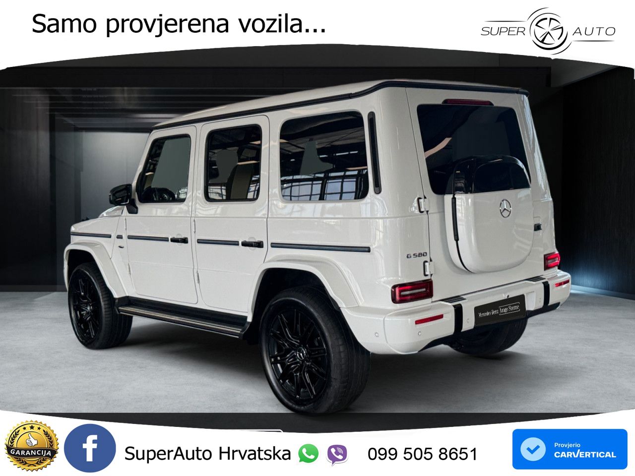 Mercedes G 580 EQ Long 116 kWh (587 KS) 4MATIC Edition One