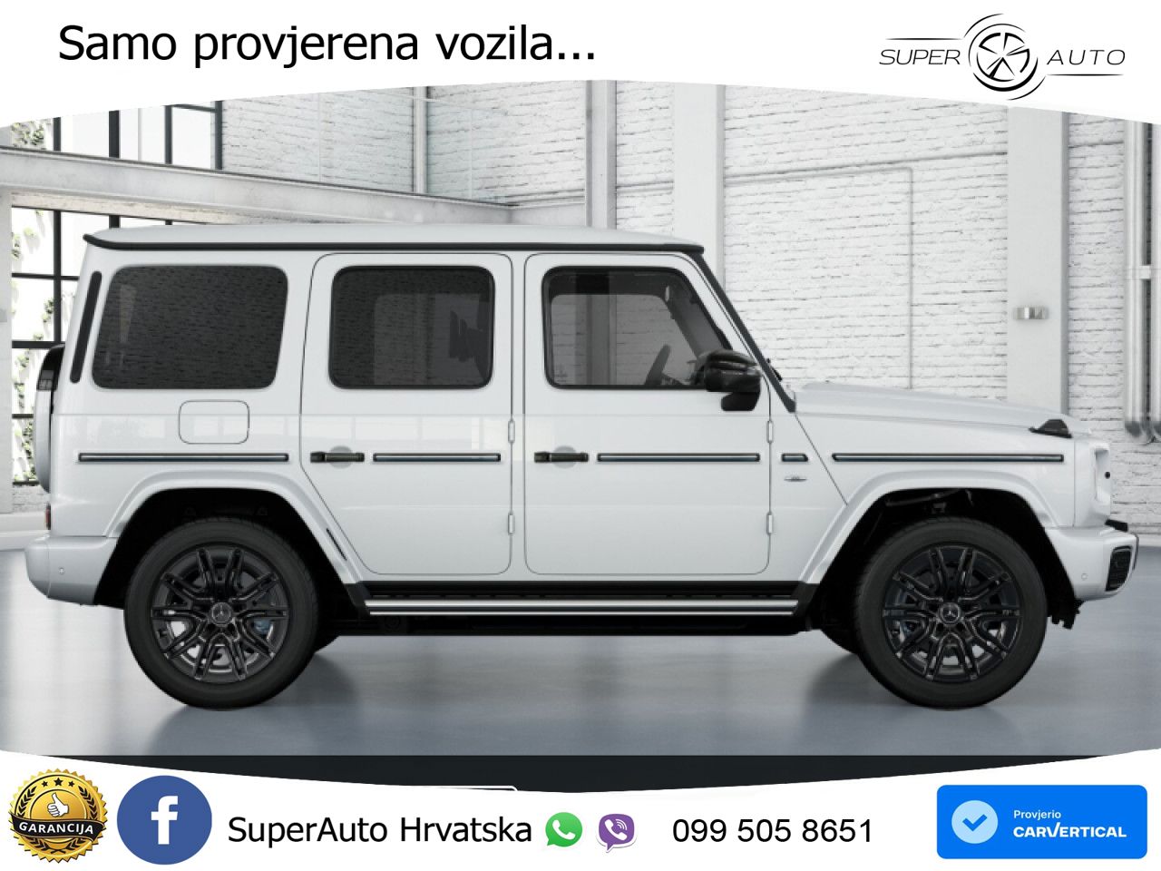 Mercedes G 580 EQ Long 116 kWh (587 KS) 4MATIC Edition One