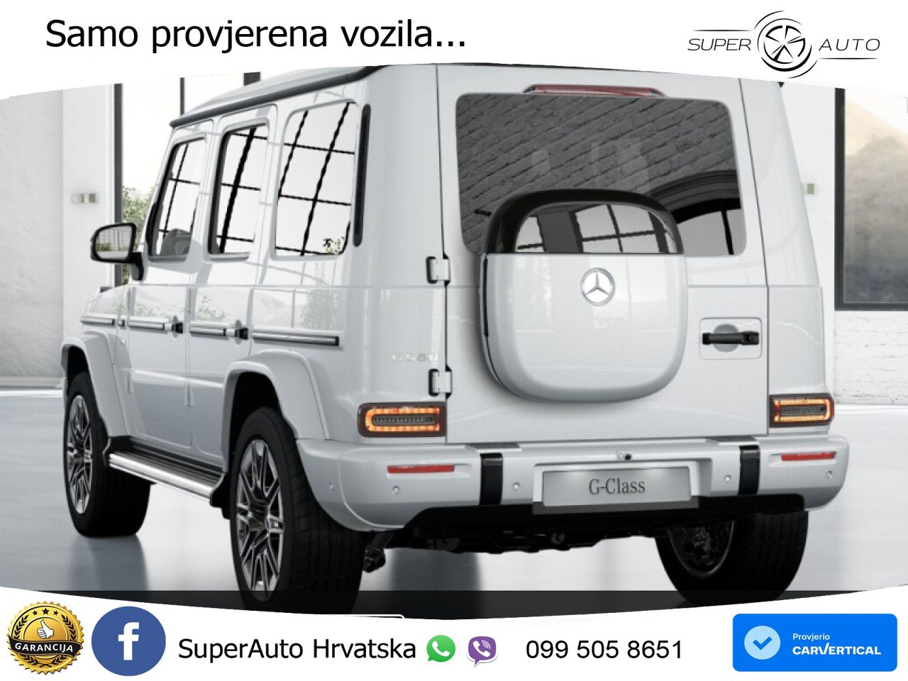 Mercedes G 580 EQ Long 116 kWh (587 KS) 4MATIC Edition One