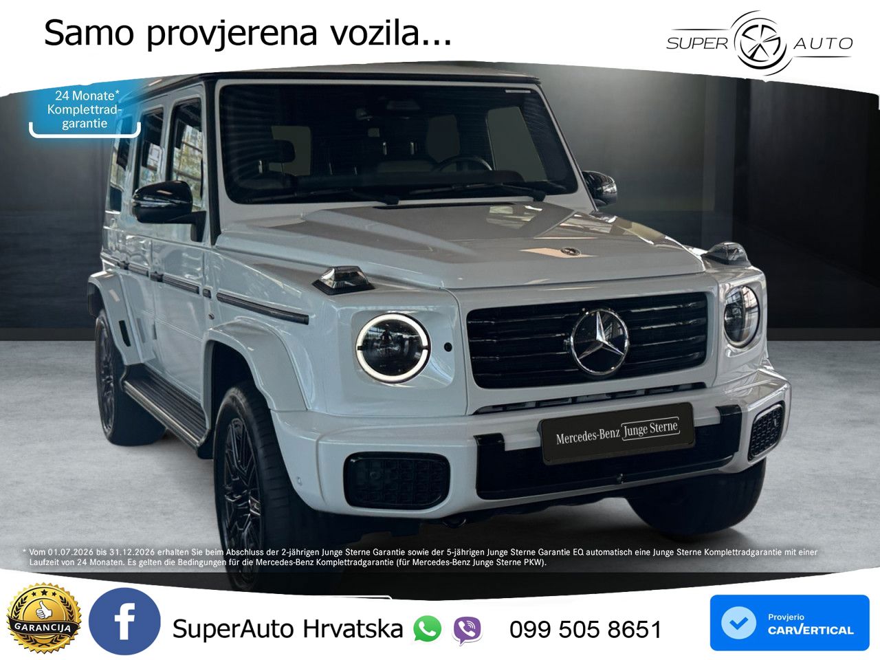 Mercedes G 580 EQ Long 116 kWh (587 KS) 4MATIC Edition One
