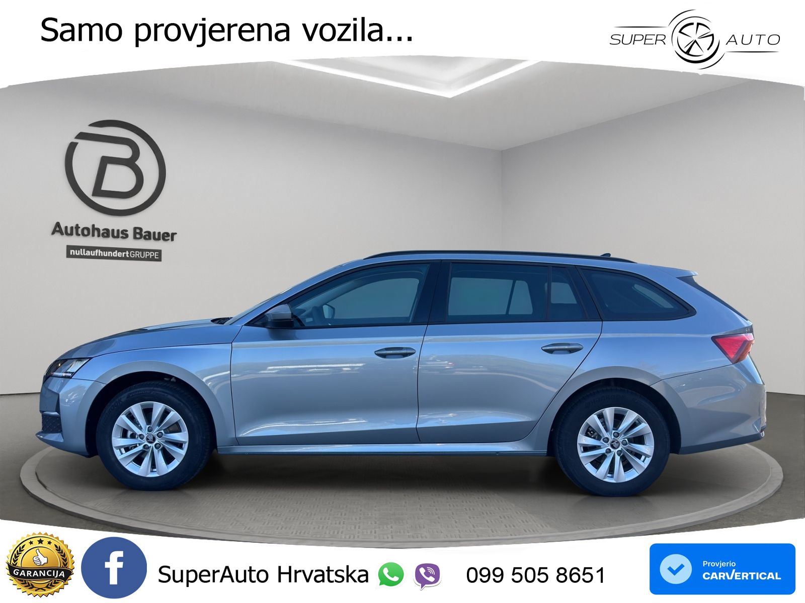 Škoda Octavia Combi 1.5 TSI (150 KS) DSG Selection LED+GR SJED+ACC
