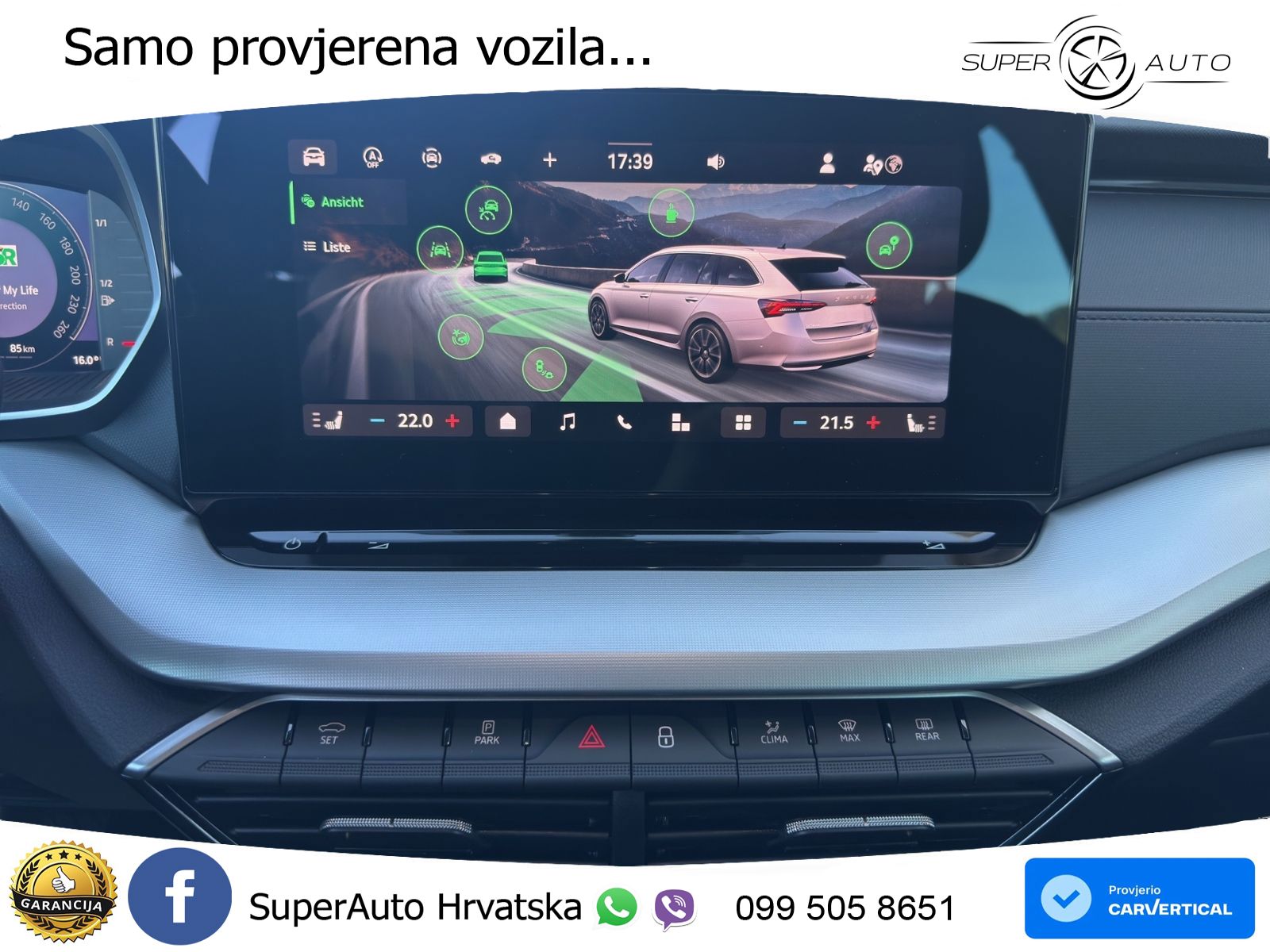 Škoda Octavia Combi 1.5 TSI (150 KS) DSG Selection LED+GR SJED+ACC