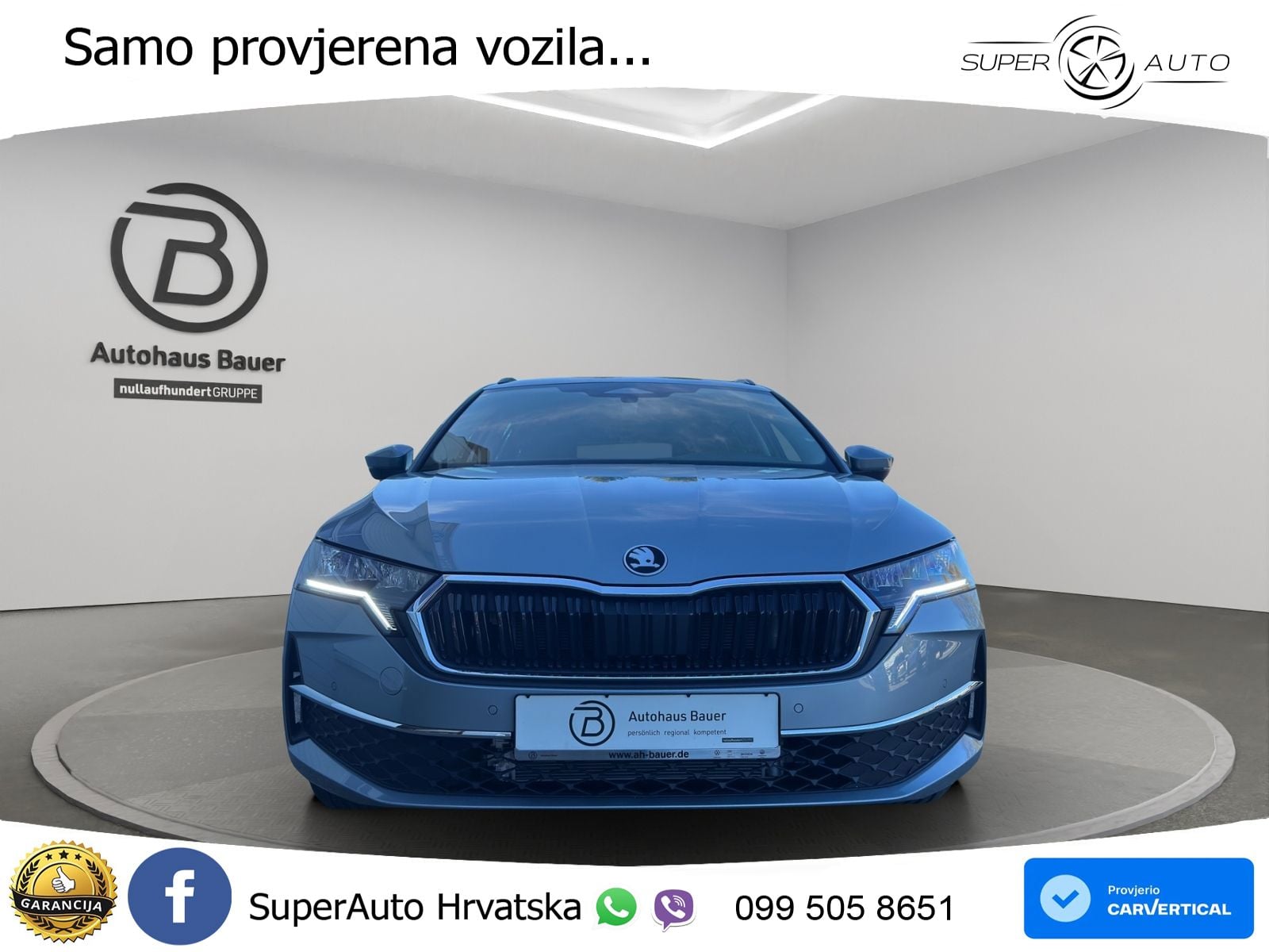 Škoda Octavia Combi 1.5 TSI (150 KS) DSG Selection LED+GR SJED+ACC