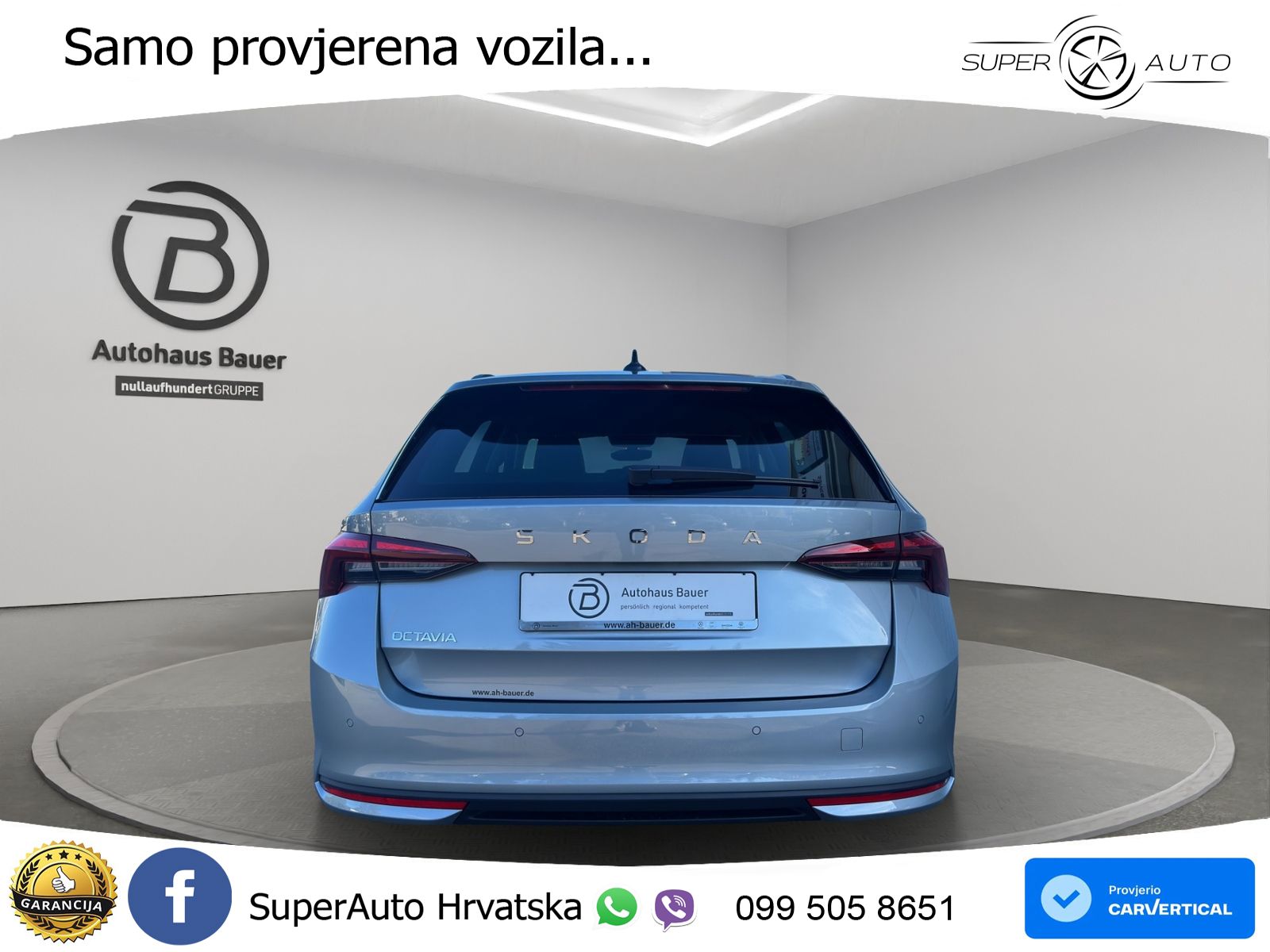 Škoda Octavia Combi 1.5 TSI (150 KS) DSG Selection LED+GR SJED+ACC