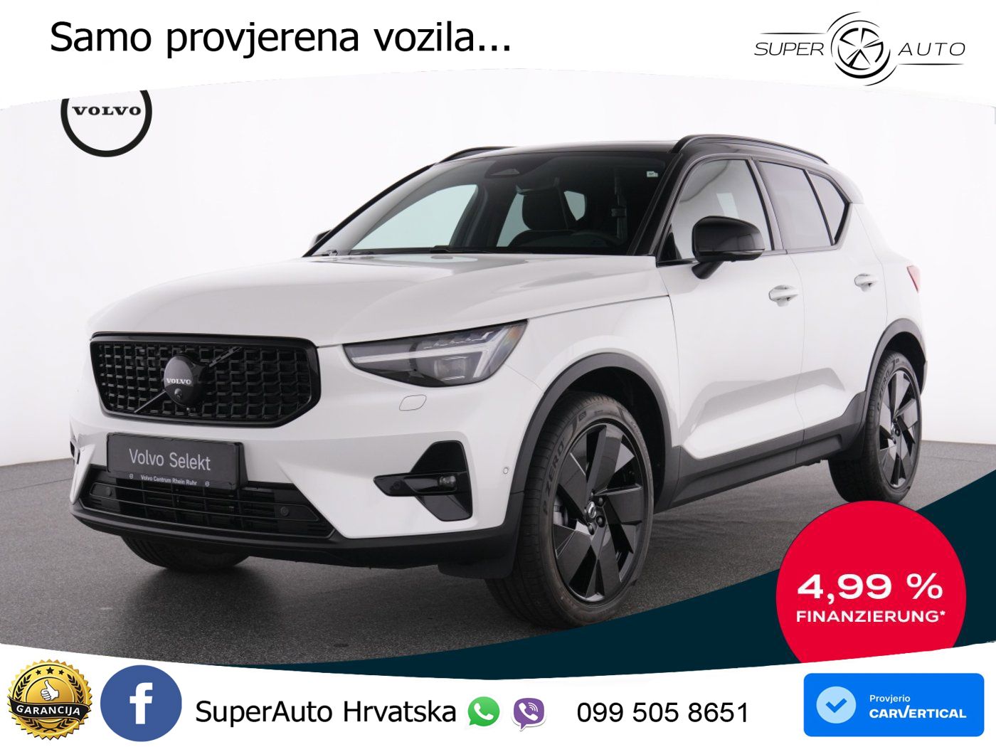 Volvo XC40 2.0 B3 163 KS Automatic LED+GR SJED+ACC