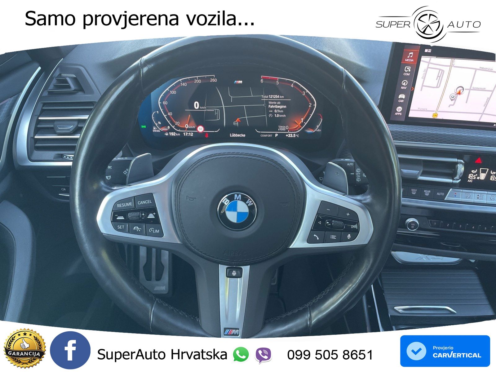 BMW X3 30d xDrive Steptronic M Sport LED+GR SJED+ACC