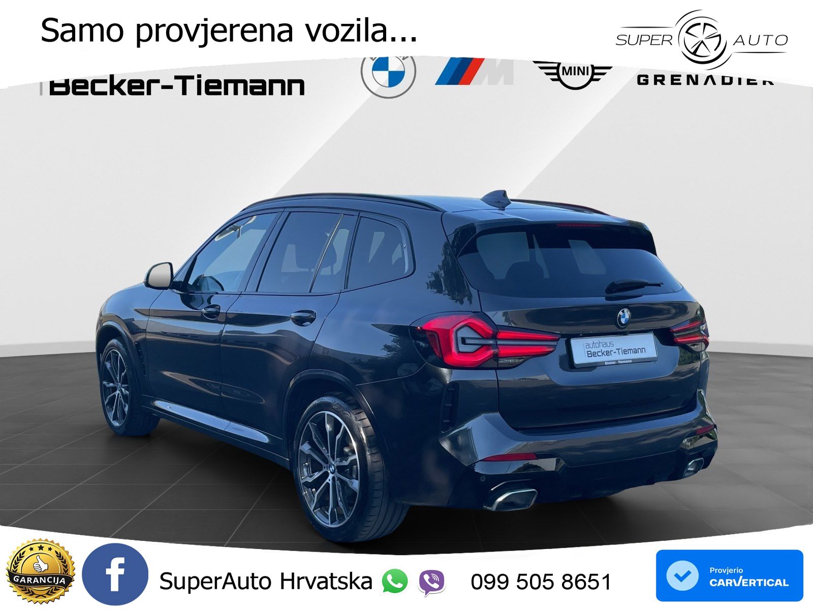 BMW X3 30d xDrive Steptronic M Sport LED+GR SJED+ACC
