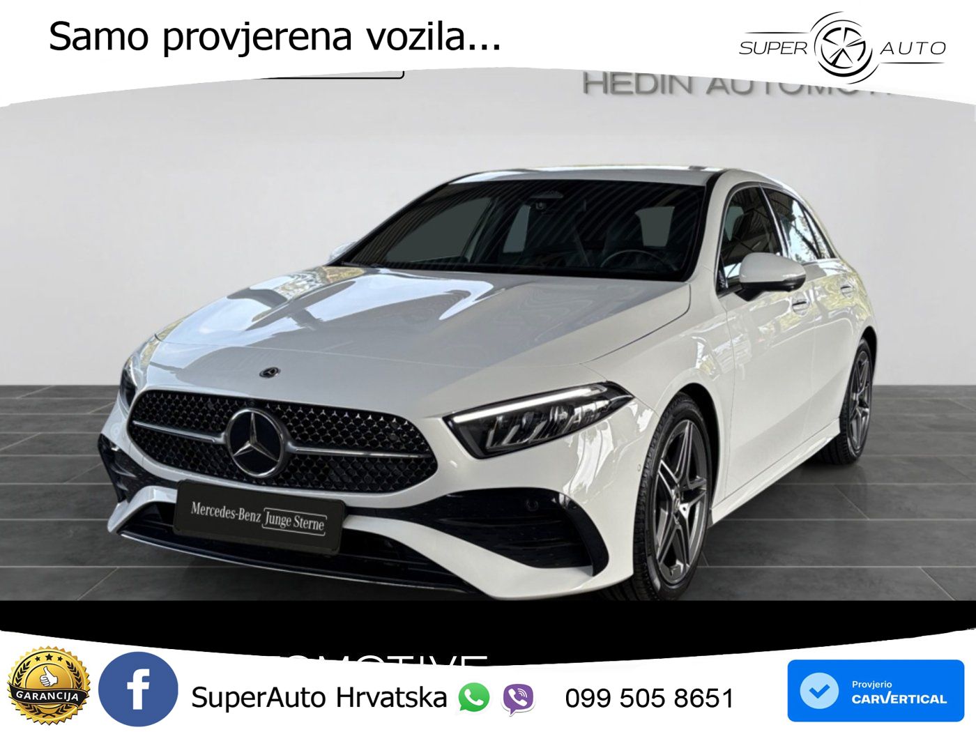 Mercedes-Benz A 200 7G-DCT AMG LED+GR SJED+ACC