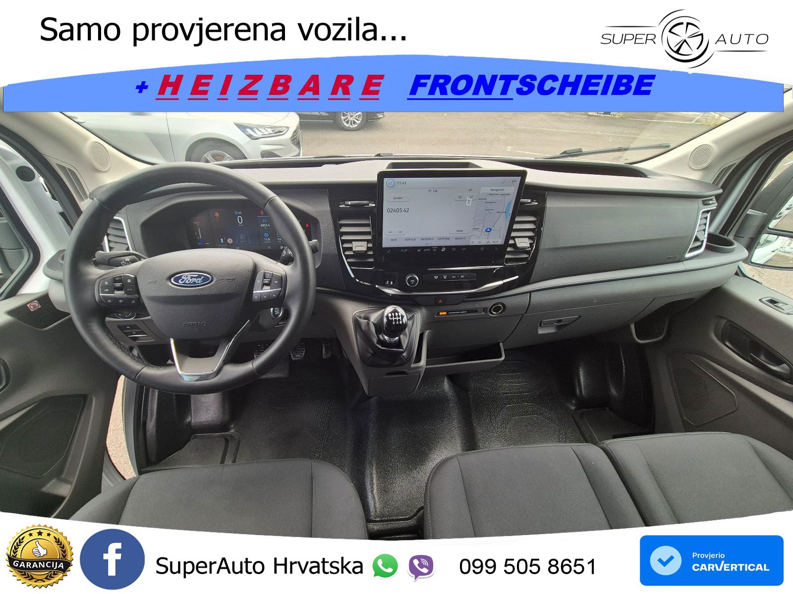 Ford 2024 MAXI TRANSIT. L4 H3. 100% AUSSTATTUNG + AHK 131 KS