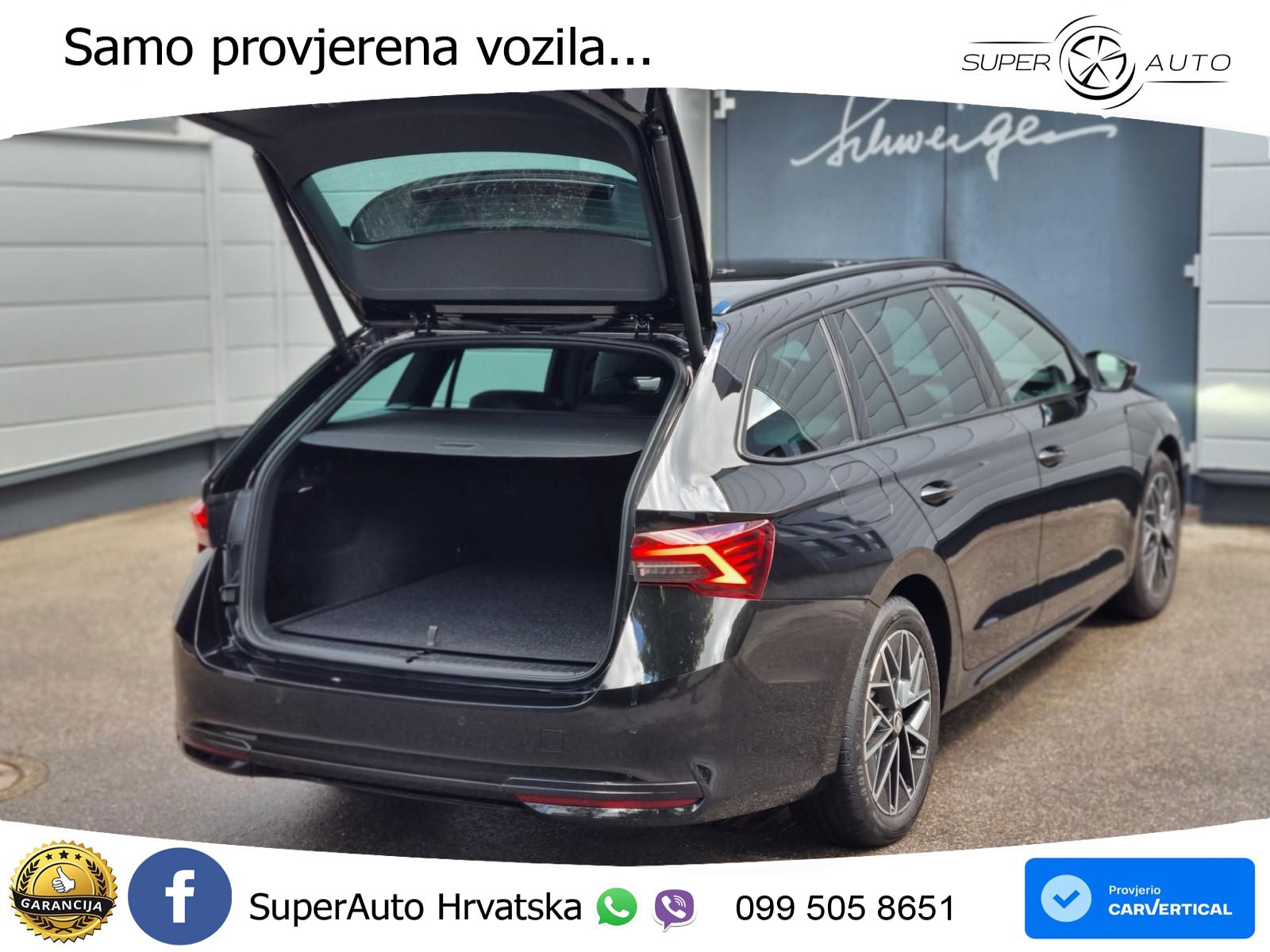 Škoda Octavia Combi 2.0 TDI (150 KS) DSG SportLine LED+GR SJED+ACC