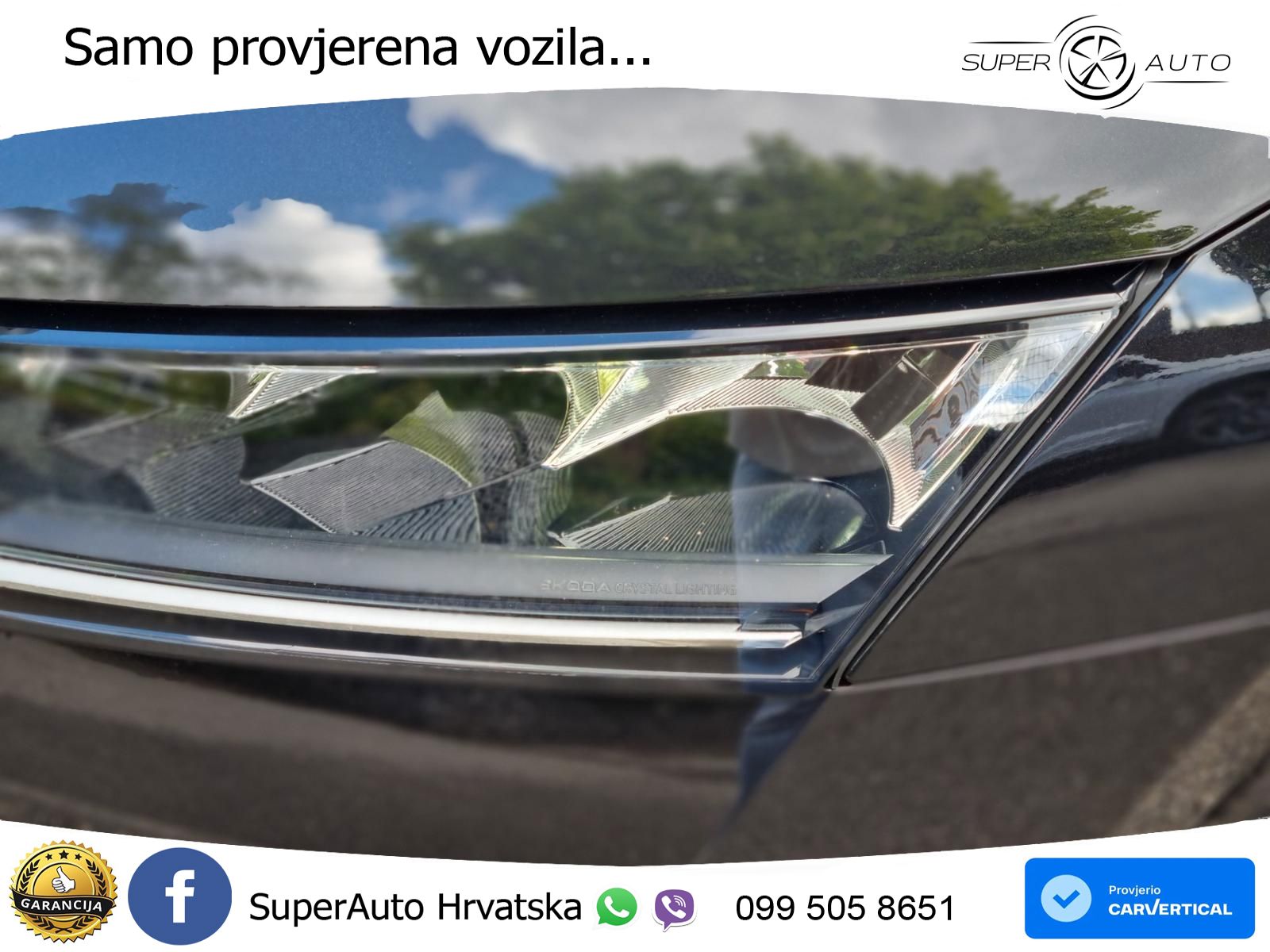 Škoda Octavia Combi 2.0 TDI (150 KS) DSG SportLine LED+GR SJED+ACC