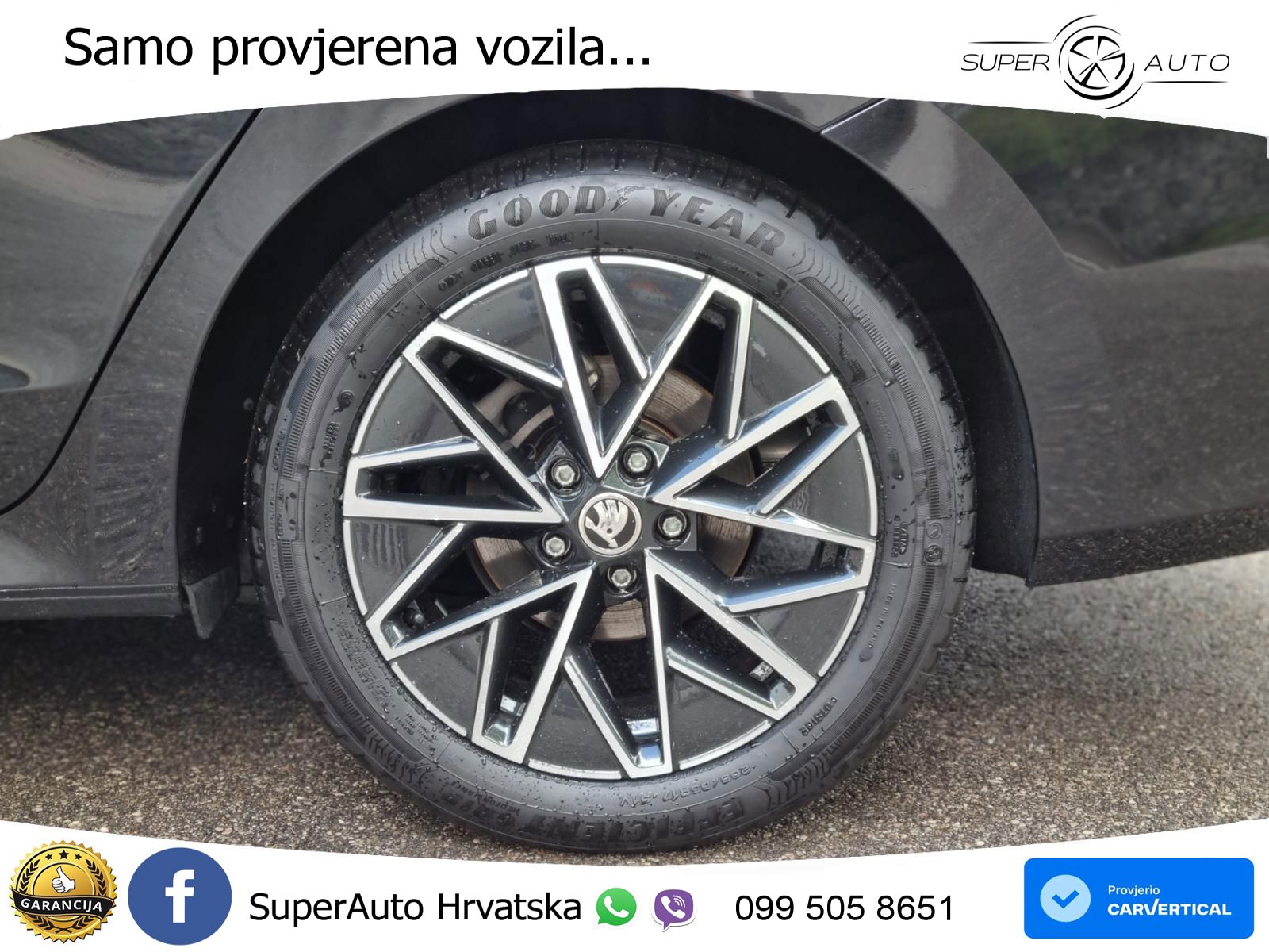 Škoda Octavia Combi 2.0 TDI (150 KS) DSG SportLine LED+GR SJED+ACC