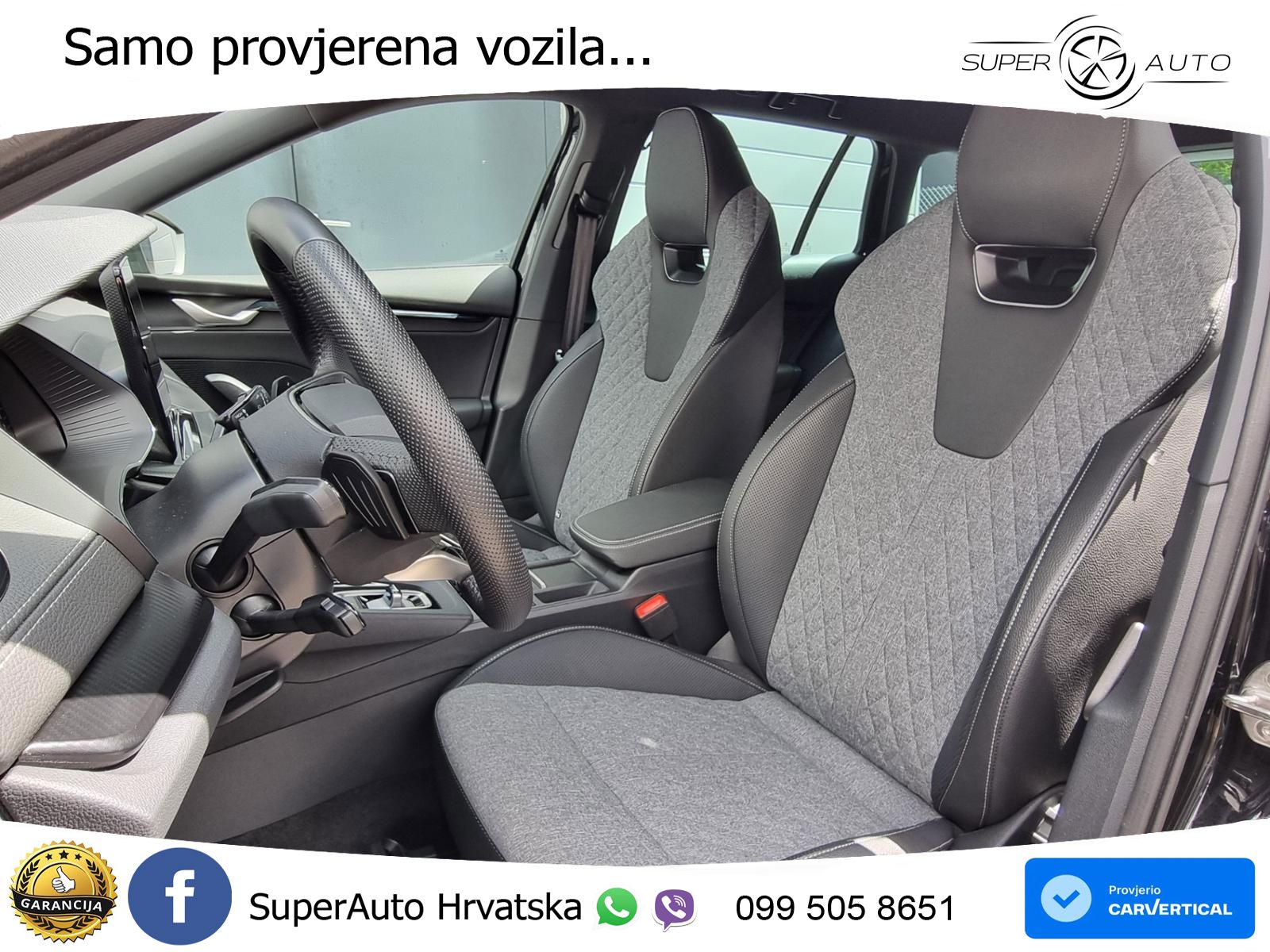 Škoda Octavia Combi 2.0 TDI (150 KS) DSG SportLine LED+GR SJED+ACC