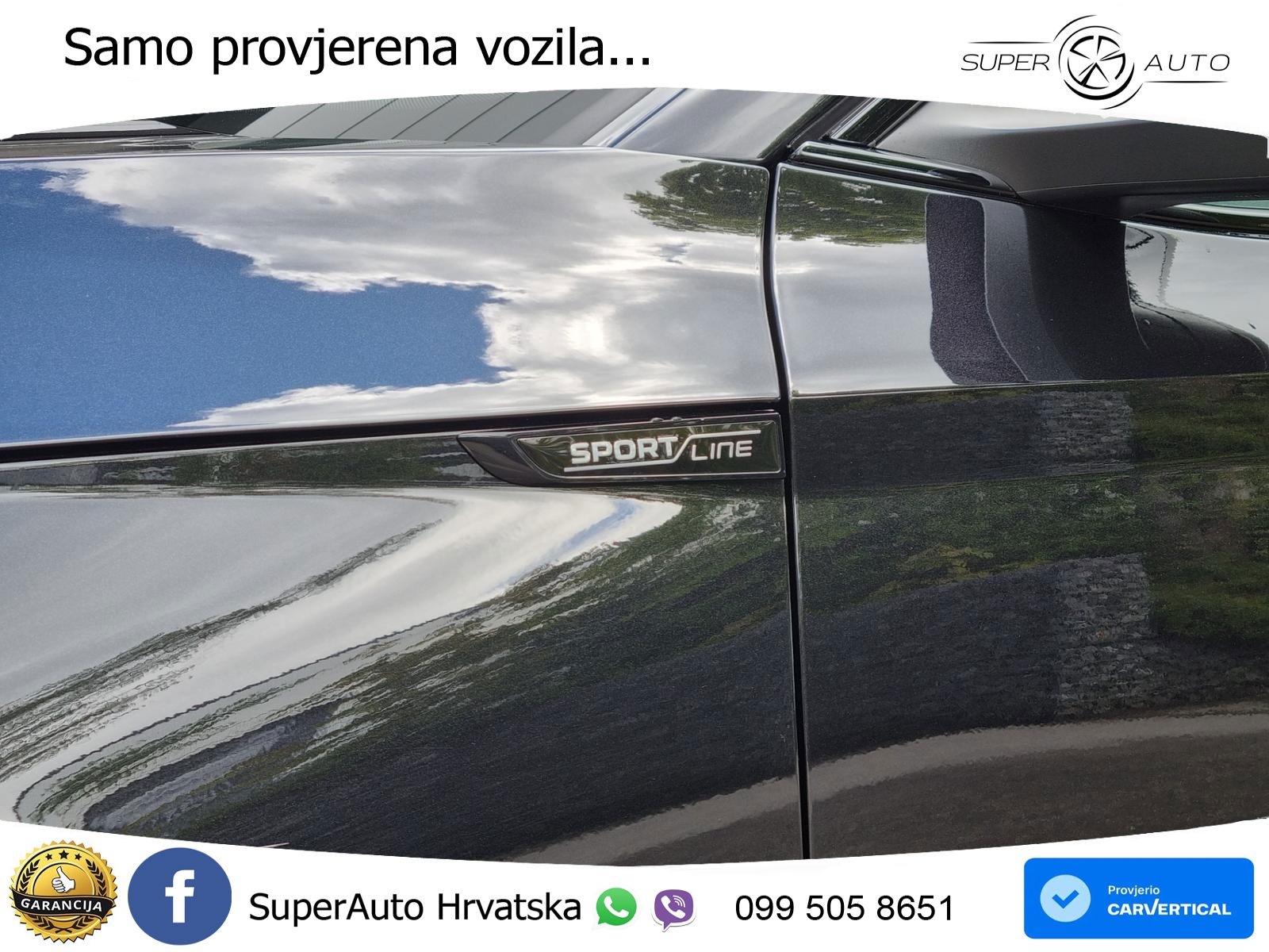Škoda Octavia Combi 2.0 TDI (150 KS) DSG SportLine LED+GR SJED+ACC