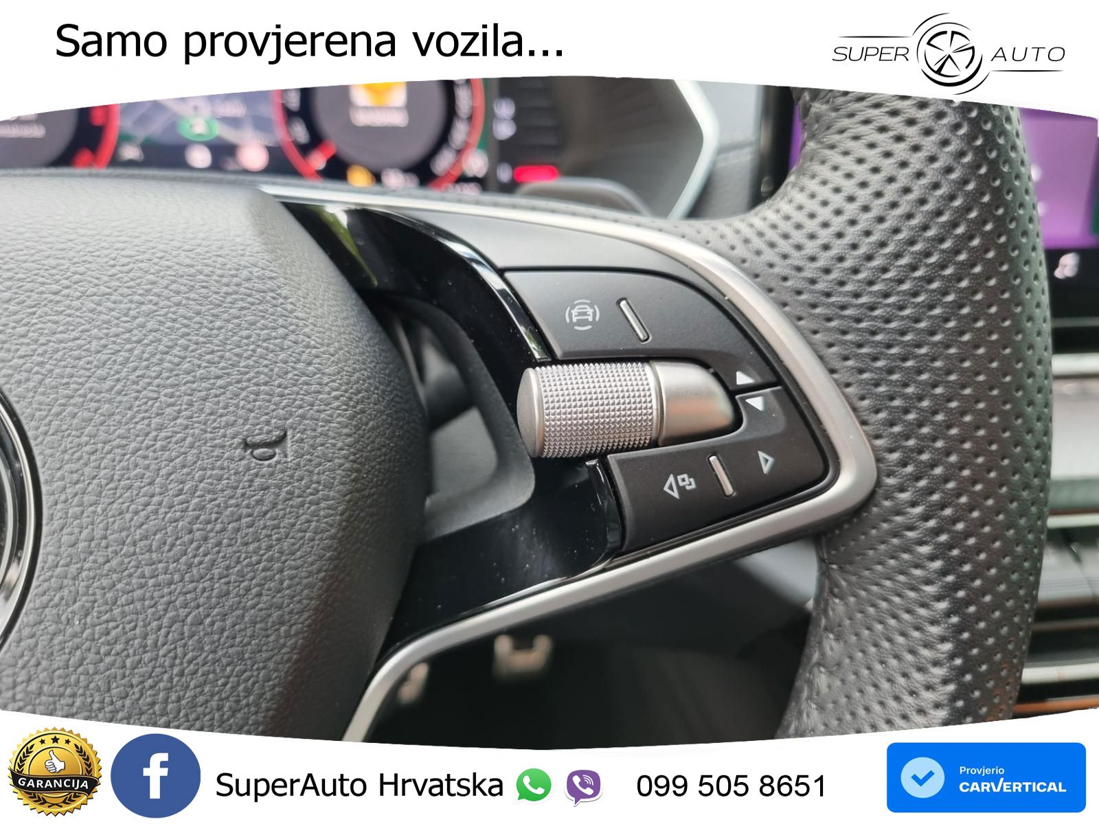 Škoda Octavia Combi 2.0 TDI (150 KS) DSG SportLine LED+GR SJED+ACC