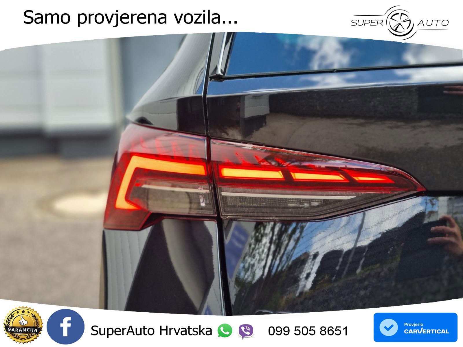 Škoda Octavia Combi 2.0 TDI (150 KS) DSG SportLine LED+GR SJED+ACC