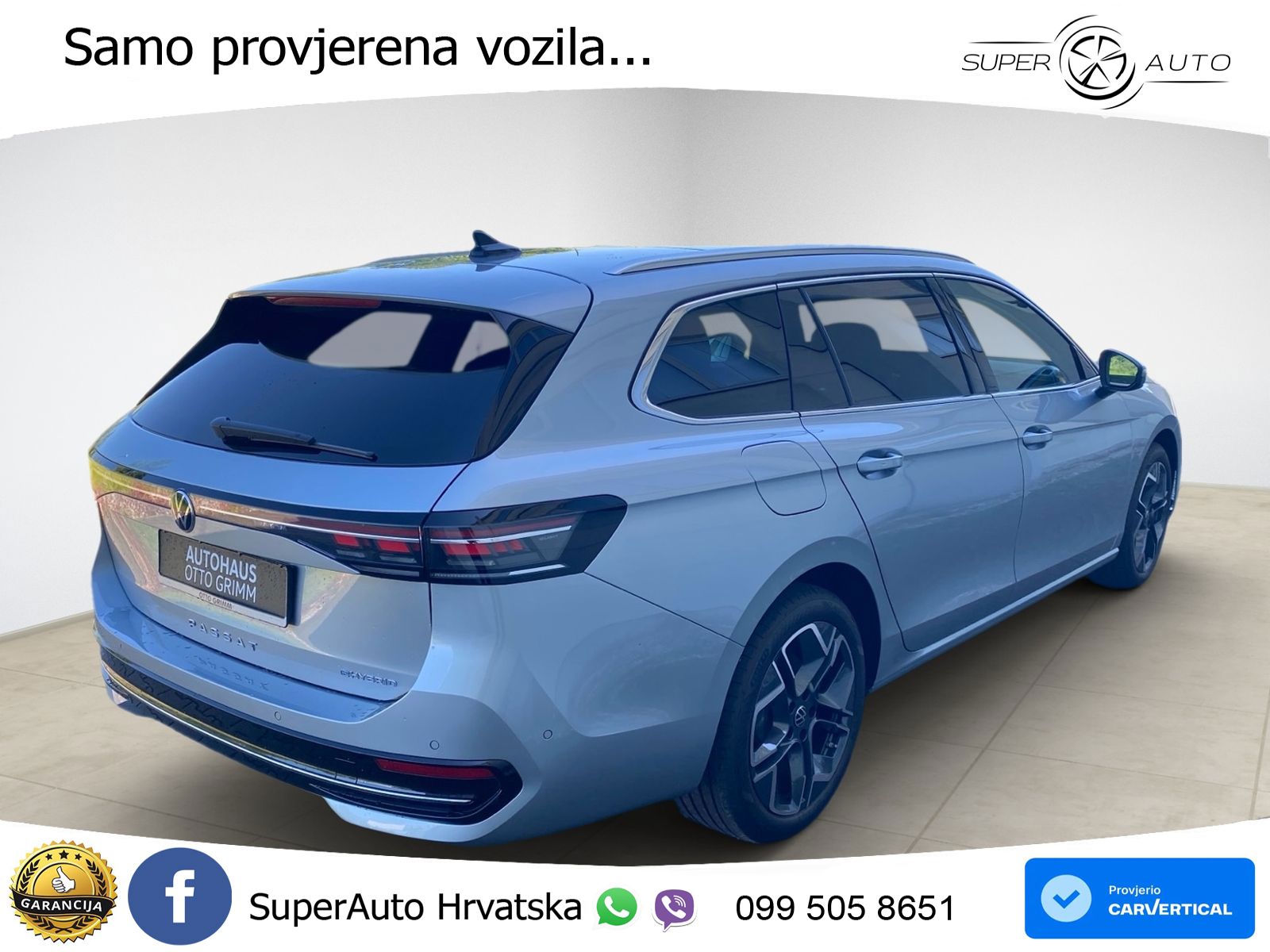 Volkswagen Passat Variant 1.5 TSI (204 KS) eHybrid DSG Elegance LED+GR SJED+ACC