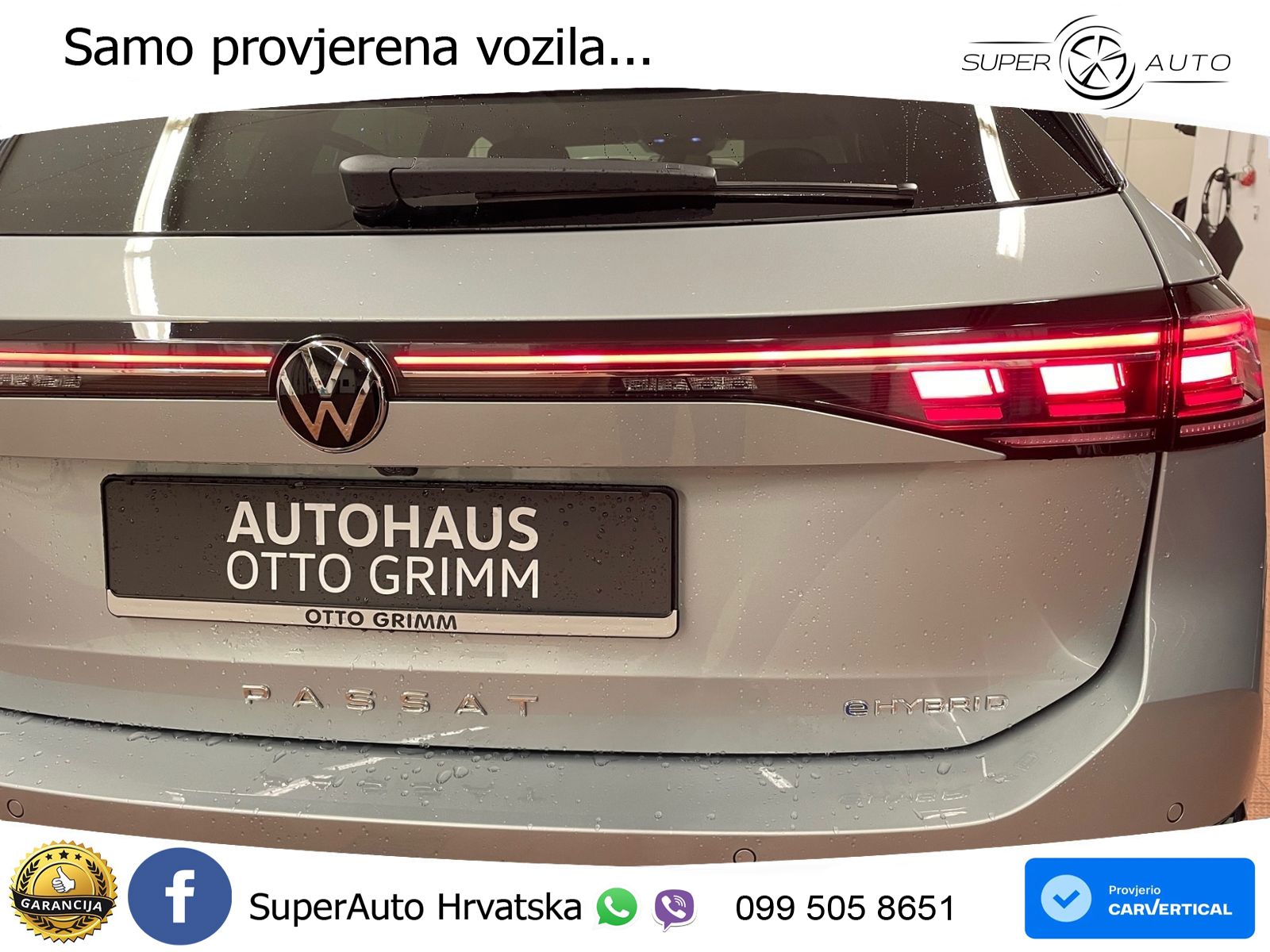 Volkswagen Passat Variant 1.5 TSI (204 KS) eHybrid DSG Elegance LED+GR SJED+ACC