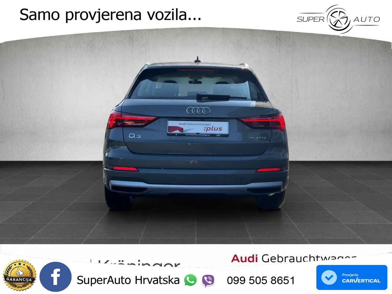 Audi Q3 35 TFSI (150 KS) S tronic advanced LED+GR SJED+ACC