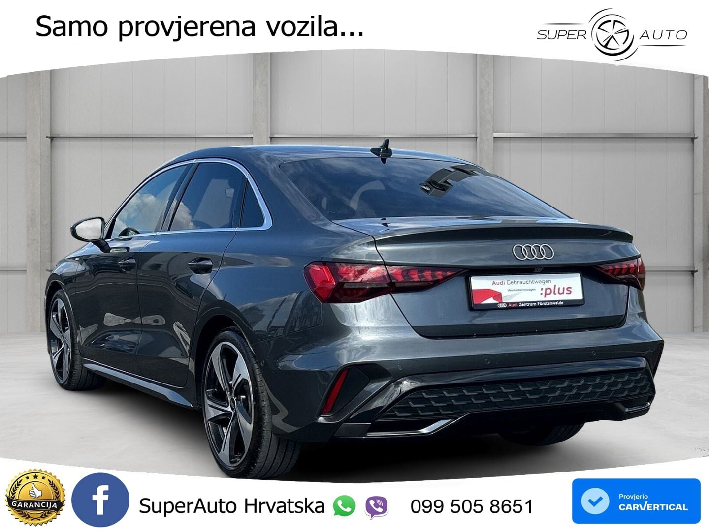 Audi A3 Limuzina 35 TFSI (150 KS) S tronic S line LED+GR SJED+ACC